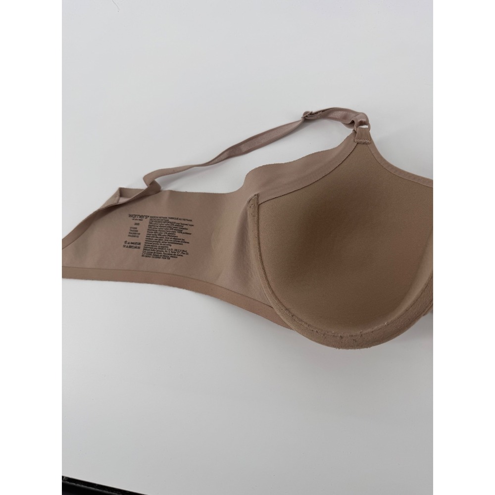 Warners This Is Not A Bra Underwire T-Shirt Bra Tan Nude 38B RA3561E - Picture 4 of 5